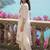 Women Floral Embroidered Regular Thread Work Pure Cotton Kurta with Trousers & With Dupatta