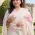 Plus Size Off White Printed Straight Kurta Trousers With Dupatta Set