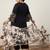 Plus Size Ethnic Motifs Regular Kurta with Trousers & With Dupatta