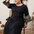 Plus Size Ethnic Motifs Regular Kurta with Trousers & With Dupatta