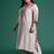 Plus Size Embroidered Regular Round Neck Kurta with Trousers & Dupatta