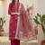 Women Floral Embroidered Regular Beads and Stones Pure Cotton Kurta with Trousers & With Dupatta