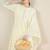 Women Solid Embroidered Cotton Kurta with Trousers & Dupatta