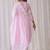 Floral Embroidered V-Neck Pure Cotton Kurta with Trousers & Dupatta