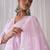 Floral Embroidered V-Neck Pure Cotton Kurta with Trousers & Dupatta