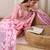 Women Floral Printed Pleated Pure Cotton Kurta with Trousers & With Dupatta