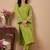 Women Floral Embroidered Regular Thread Work Kurta with Trousers