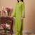 Women Floral Embroidered Regular Thread Work Kurta with Trousers