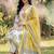 Women Floral Printed Regular Pure Cotton Kurta with Trousers & With Dupatta