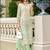 Women Floral Embroidered Regular Thread Work Kurta with Trousers & With Dupatta