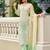 Women Floral Embroidered Regular Thread Work Kurta with Trousers & With Dupatta