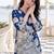 Women Ethnic Motifs Printed V-Neck Pure Cotton Kurta with Trousers