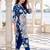 Women Ethnic Motifs Printed V-Neck Pure Cotton Kurta with Trousers