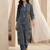 Women Ethnic Motifs Printed Regular Pure Cotton Kurta with Trousers
