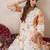 Floral Printed Beads and Stones Pure Cotton Straight Kurta & Trousers & Dupatta