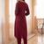 Women Ethnic Motifs Embroidered Regular Thread Work Pure Cotton Kurta with Trousers & With Dupatta