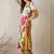 Floral Printed Mandarin Collar Pure Cotton Kurta with Trousers