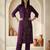 Women Floral Embroidered Regular Thread Work Kurta with Trousers