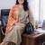 Women Regular Thread Work Kurta with Trousers & With Dupatta