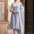 Women Ethnic Motifs Printed Tiered Pure Cotton Kurta with Trousers & With Dupatta