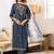Women Paisley Embroidered Regular Kurta with Palazzos & With Dupatta