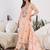 Floral Embroidered Thread Work Pure Cotton Kurta with Trouser & Dupatta