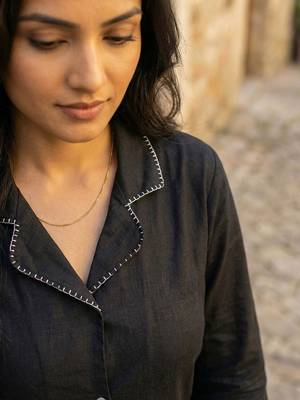 Pure Cotton Kurta With Trousers 2