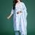 Women Ethnic Motifs Embroidered Regular Thread Work Pure Cotton Kurta with Trousers & With Dupatta
