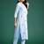Women Ethnic Motifs Embroidered Regular Thread Work Pure Cotton Kurta with Trousers & With Dupatta