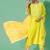 Women Yoke Design Round Neck Kurta With Trousers & Dupatta