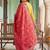 Plus Size Yellow Embroidered Straight Kurta Trousers With Dupatta Set