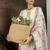 Floral Printed Notch Neck Mirror Work Straight Kurta With Trousers & Dupatta