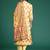 Printed Panelled Sequinned Pure Cotton Kurta With Trousers & Dupatta