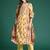 Printed Panelled Sequinned Pure Cotton Kurta With Trousers & Dupatta