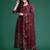 Floral Printed Pure Cotton Kurta with Trousers & Dupatta