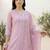Women Regular Mirror Work Liva Kurta with Trousers & With Dupatta