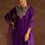 Ethnic Motifs Embroidered Sequinned Straight Kurta With Trousers & Dupatta