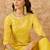 Geometric Printed A-Line Gotta Patti Kurta with Palazzo