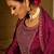 Ethnic Motifs Embroidered Sequinned Straight Kurta with Trousers & With Dupatta