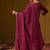 Ethnic Motifs Embroidered Sequinned Straight Kurta with Trousers & With Dupatta
