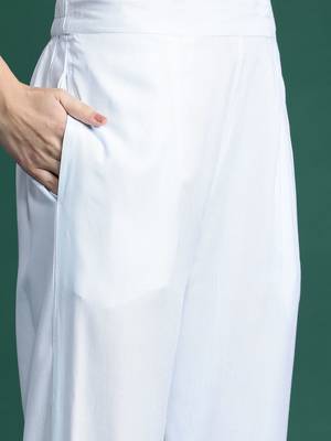 Ethnic Motifs Printed Kurta With Trousers & Dupatta 4