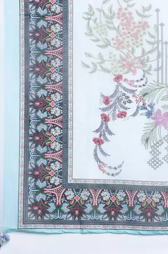 Ethnic Motifs Printed Kurta With Trousers & Dupatta