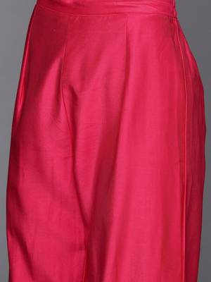 Ethnic Motifs Yoke Design A-Line Sequined Kurta with Palazzos & Dupatta 3