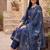 Women Ethnic Motifs Printed Empire Thread Work Pure Cotton Kurta with Trousers & With Dupatta