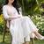 Women Floral Embroidered Empire Thread Work Pure Cotton Kurta with Trousers & With Dupatta