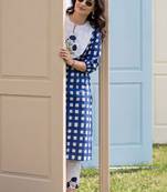 Women Printed Regular Pure Cotton Kurta with Trousers