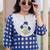 Women Printed Regular Pure Cotton Kurta with Trousers