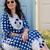 Women Printed Regular Pure Cotton Kurta with Trousers