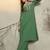 Embroidered Mandarin Collar Thread Work Pure Cotton Kurta With Trousers