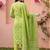 Women Ethnic Motifs Printed Regular Pure Cotton Kurta with Trousers & With Dupatta